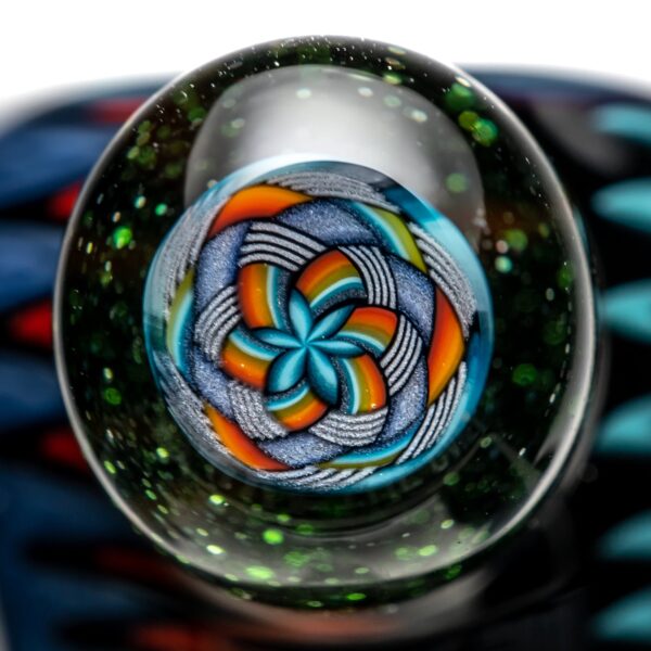 Shop Kevin Howell - Push Slide - 14mm - Aqua, Red & Purple Linework in australian