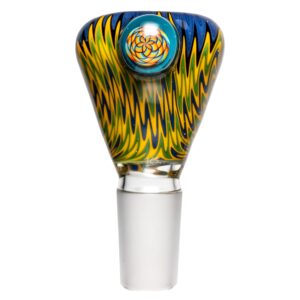 Shop Kevin Howell - Push Slide - 18mm - Green, Purple & Yellow Linework in australian