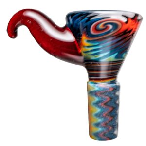 Shop Kevin Howell - Martini Slide w/ Worked Joint - 4 Hole - 14mm - Pomegranate in australian