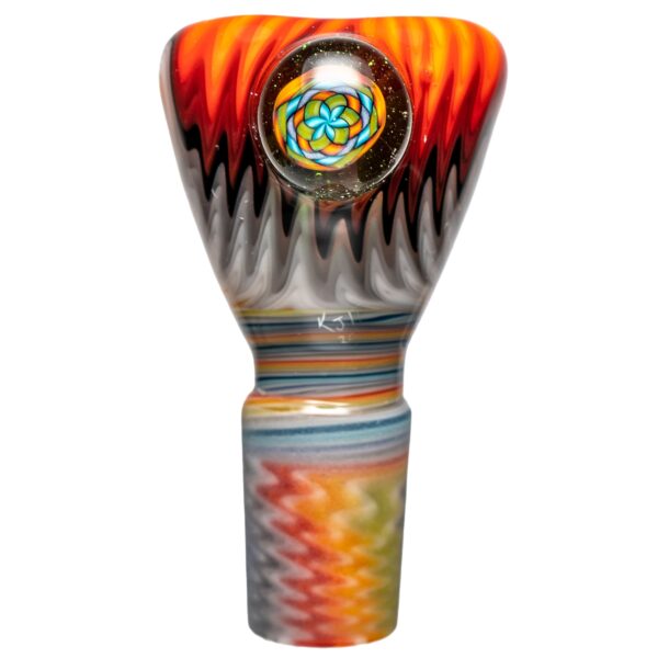 Shop Kevin Howell - Push Slide w/ Worked Joint - 18mm - Fire, Smoke & Fruit Stripe in australian