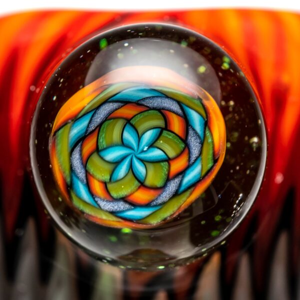 Shop Kevin Howell - Push Slide w/ Worked Joint - 18mm - Fire, Smoke & Fruit Stripe in australian