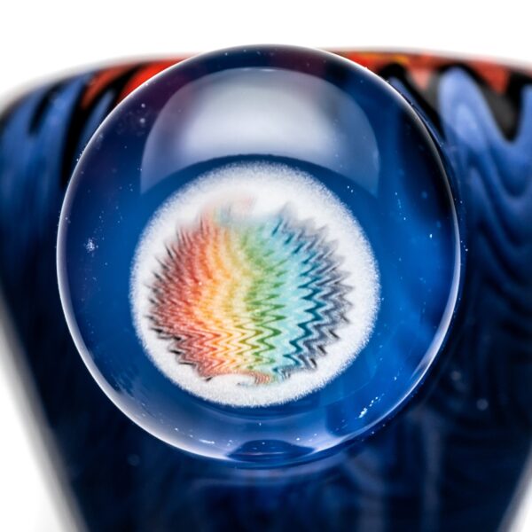 Shop Kevin Howell - Push Slide w/ Worked Joint - 14mm - Purple & Rainbow in australian