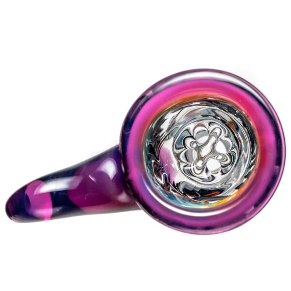 Shop Kevin Howell - Martini Slide w/ Worked Joint - 4 Hole - 18mm - Bipolar w/ Royal Jelly in australian