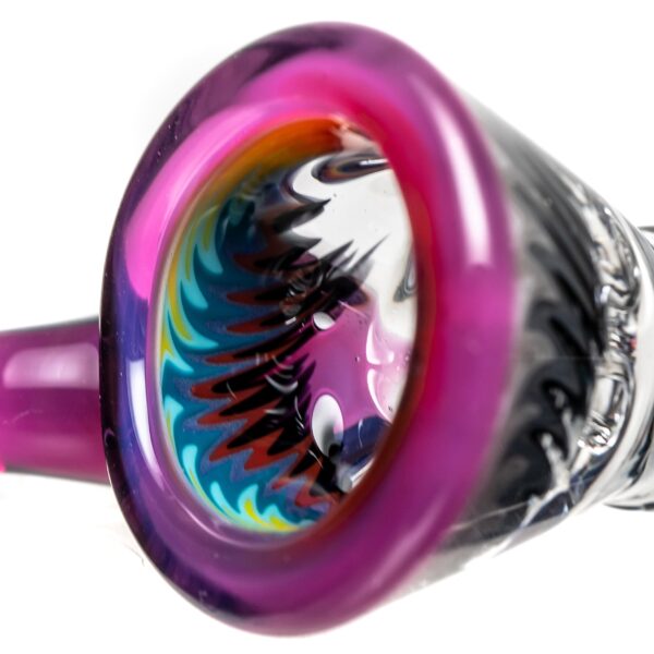 Shop Kevin Howell - Martini Slide w/ Worked Joint - 4 Hole - 18mm - Bipolar w/ Royal Jelly in australian