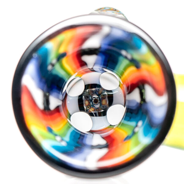Shop Kevin Murray - Martini Slide - 18mm - Multi Color Swirl & Rainbow Faces in australian