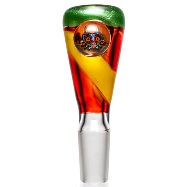 Shop Keys Glass - Push Slide - 14mm - Majora's Mask - Rasta in australian