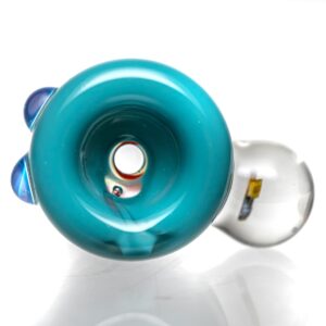 Shop Keys Glass - Push Slide - 14mm - Bart - Agua Azul & Purple Amber in australian