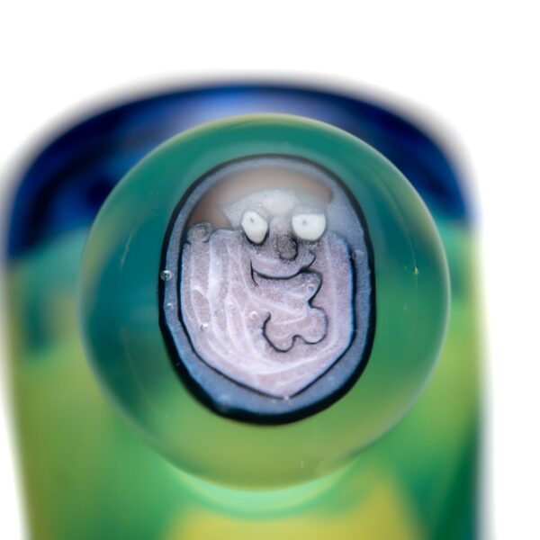 Shop Keys Glass - Push Slide - 18mm - Peter - Slyme & Agua Azul in australian