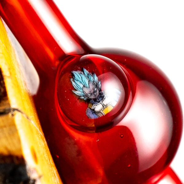 Shop Keys Glass - Bubble Cap - S.S. Blue Vegeta - Red Elvis in australian