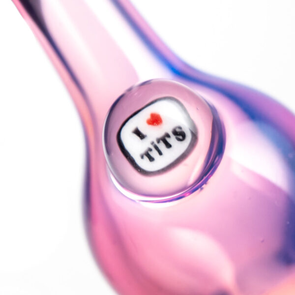 Shop Keys Glass - Spinner Bubble Cap - I <3 Tits - Stargazer in australian