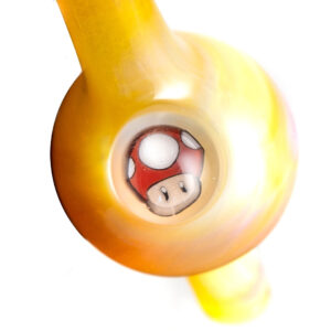 Shop Keys Glass - Bubble Cap - Super Mushroom - Triple Passion in australian