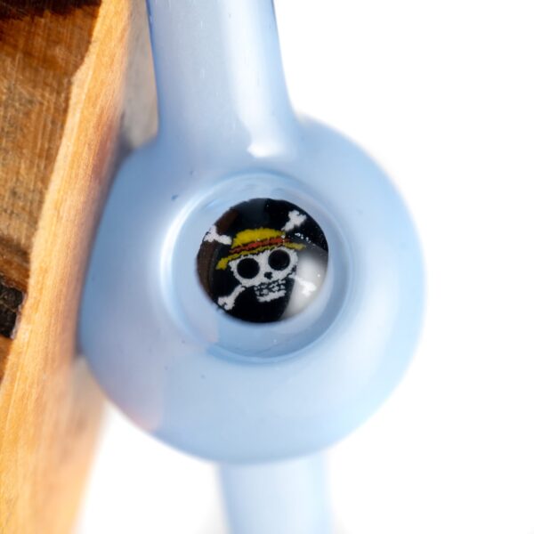 Shop Keys Glass - Bubble Cap - One Piece - Blue Satin in australian