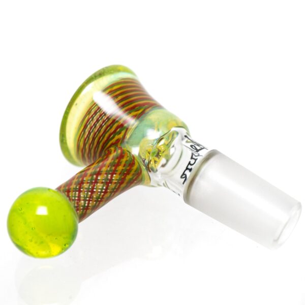 Shop Leisure - Worked Diffy 13 Arm Double Bubbler - Slyme w/ Rasta Retti in australian