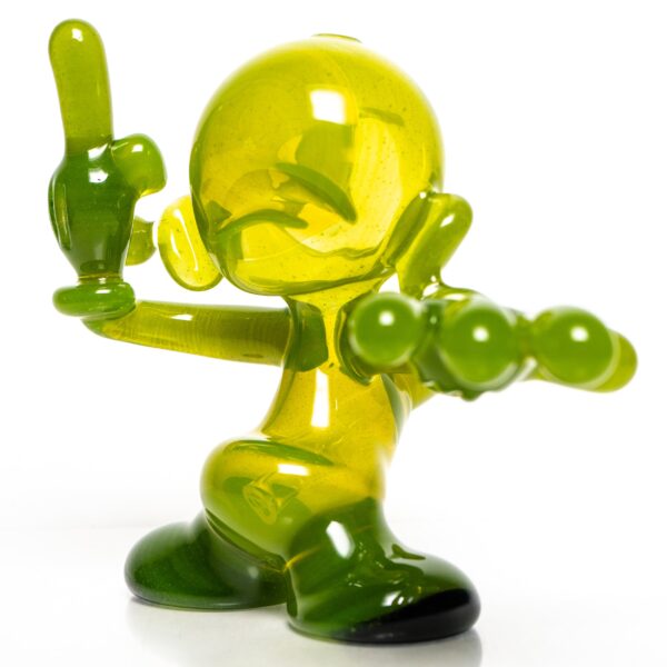 Shop LuDa - "F U Pay Me" Munny - Lime Drop in australian