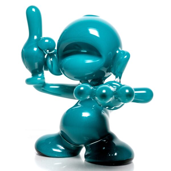 Shop LuDa - "F U Pay Me" Munny - Agua Azul in australian