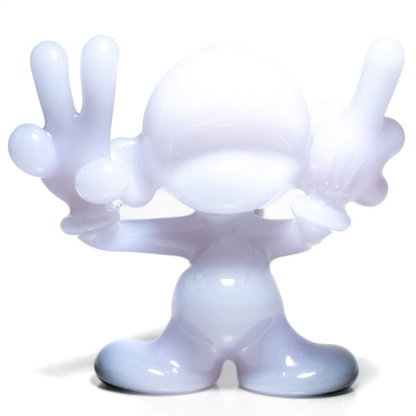Shop LuDa - "Peace or F U" Munny - Cotton Candy in australian