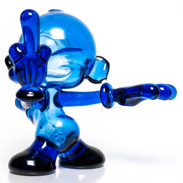 Shop LuDa - "F U Pay Me" Munny - Cobalt in australian