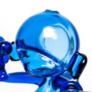 Shop LuDa - "F U Pay Me" Munny - Cobalt in australian