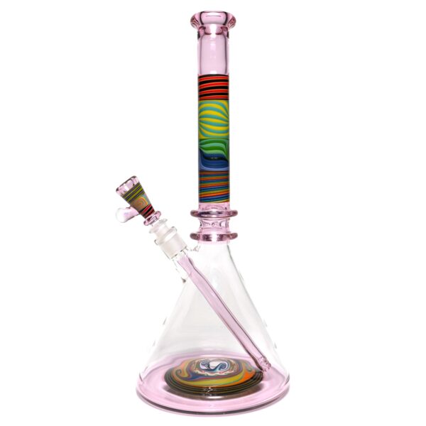 Shop MTP Glass - BBB Mismatched Beaker - Transparent Pink in australian