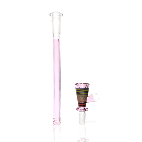 Shop MTP Glass - BBB Mismatched Beaker - Transparent Pink in australian