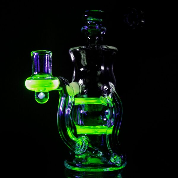 Shop Masaki Glass - Double Blooper - UV Citrine in australian