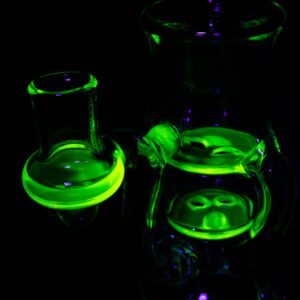 Shop Masaki Glass - Double Blooper - UV Citrine in australian