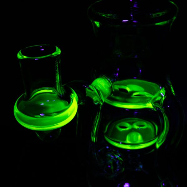 Shop Masaki Glass - Double Blooper - UV Citrine in australian