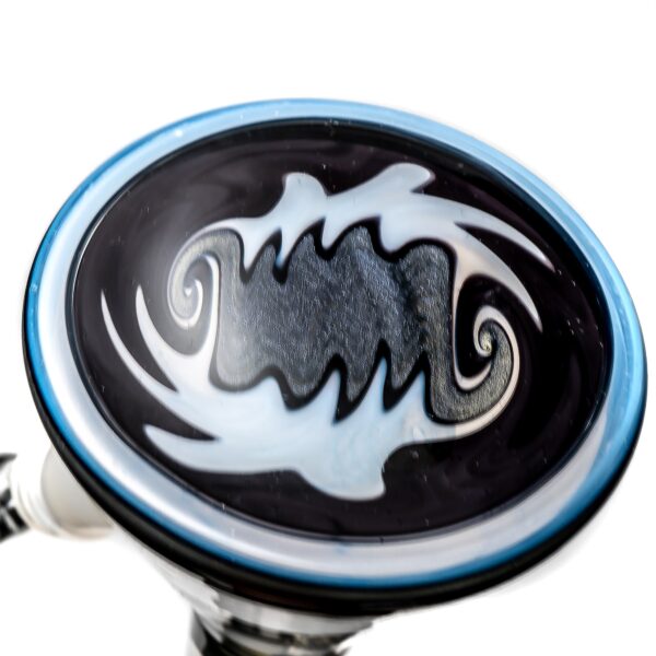 Shop Mighty Chalice - 15" Beaker - 40x7 - Steelwool & UV Glowstick Linework in australian
