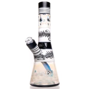 Shop Nes Glass - Custom Reversal Millie Tube - Music Notes in australian