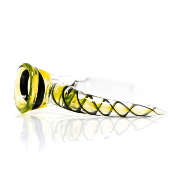Shop Pho_Sco - Single Hole Linework Horn Slide - 14mm - Lemon Drop, Steelwool & Black #4 in australian