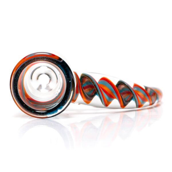 Shop Pho_Sco - Single Hole Linework Horn Slide - 18mm - Rally w/ Steelwool & Blue Stardust #1 in australian