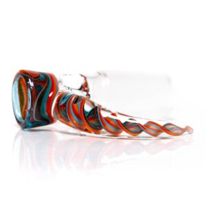 Shop Pho_Sco - Single Hole Linework Horn Slide - 18mm - Rally w/ Steelwool & Blue Stardust #1 in australian