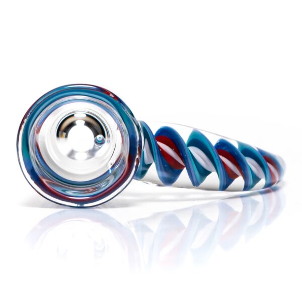 Shop Pho_Sco - Single Hole Linework Horn Slide - 18mm - Red, White, Purple & Blue #6 in australian