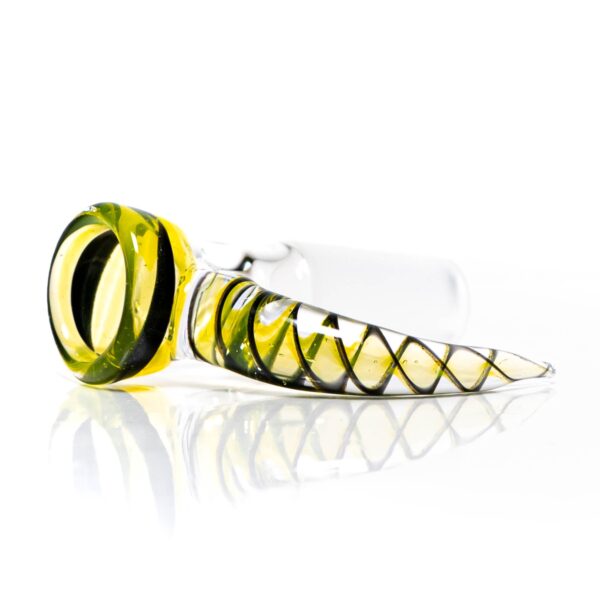 Shop Pho_Sco - Single Hole Linework Horn Slide - 14mm - Lemon Drop, Steelwool & Black #5 in australian