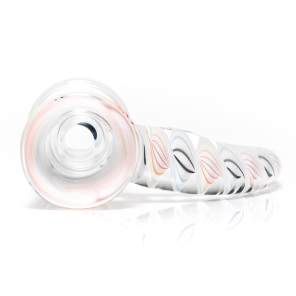 Shop Pho_Sco - Single Hole Linework Horn Slide - 18mm - White Rainbow #2 in australian