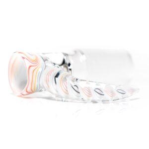 Shop Pho_Sco - Single Hole Linework Horn Slide - 18mm - White Rainbow #2 in australian