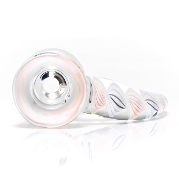 Shop Pho_Sco - Single Hole Linework Horn Slide - 18mm - White Rainbow #3 in australian