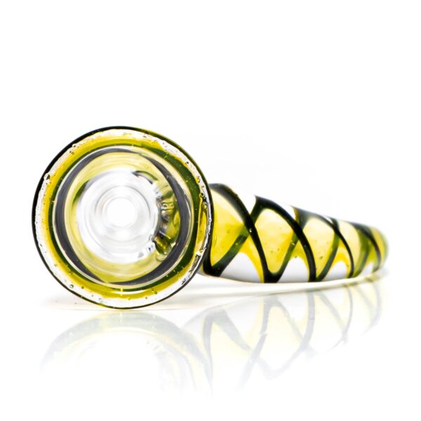 Shop Pho_Sco - Single Hole Linework Horn Slide - 14mm - Lemon Drop, Steelwool & Black #6 in australian