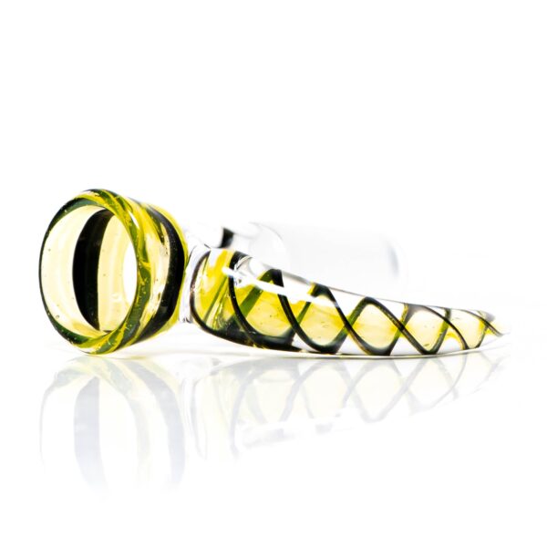Shop Pho_Sco - Single Hole Linework Horn Slide - 14mm - Lemon Drop, Steelwool & Black #6 in australian