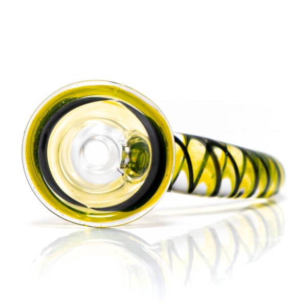 Shop Pho_Sco - Single Hole Linework Horn Slide - 14mm - Lemon Drop, Steelwool & Black #9 in australian