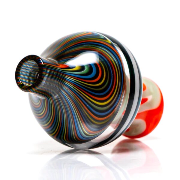 Shop Pho_Sco - XXL Linework Bubble Cap - Black Rainbow, Jailhouse w/ Mint & Orange in australian