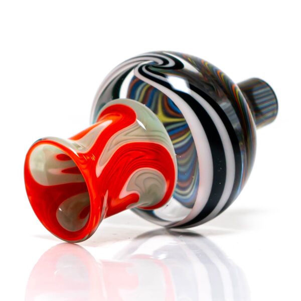 Shop Pho_Sco - XXL Linework Bubble Cap - Black Rainbow, Jailhouse w/ Mint & Orange in australian