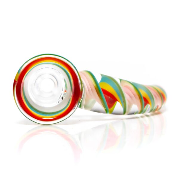 Shop Pho_Sco - Single Hole Linework Horn Slide - 14mm - Rainbow Rasta #9 in australian