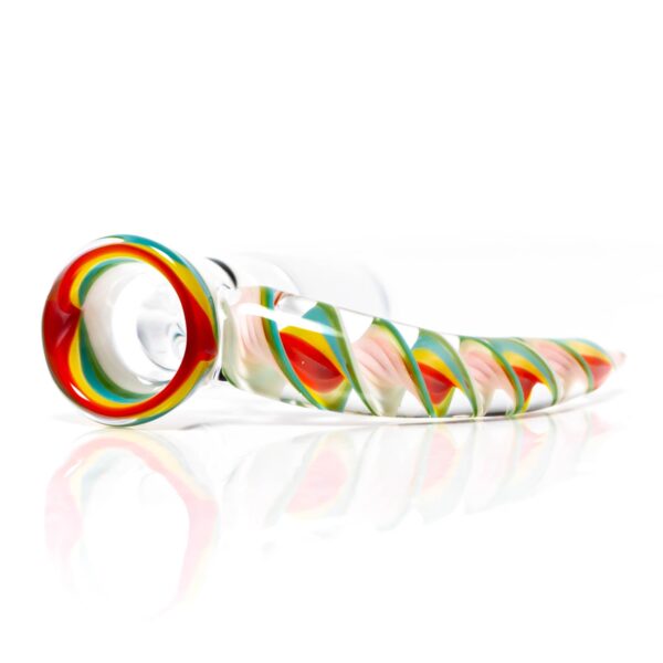 Shop Pho_Sco - Single Hole Linework Horn Slide - 14mm - Rainbow Rasta #9 in australian