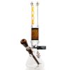 Shop ROOR.US x Chase Adams - 18" Worked Beaker - 50x5 - Orange & Black Reversal in australian