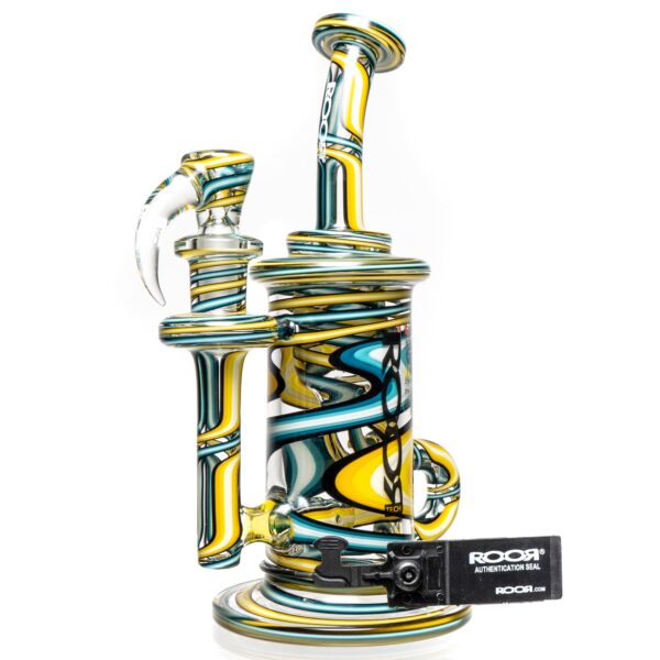 Shop ROOR.US - Single Loop Recycler - Yellow & Blue Linework in australian