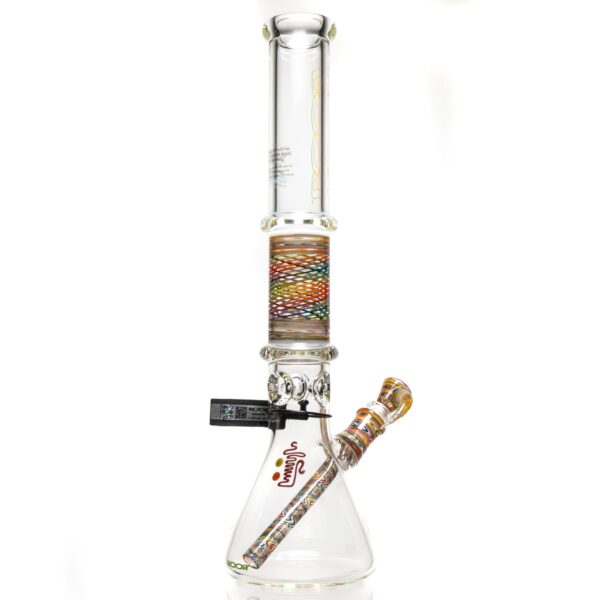 Shop ROOR.US x Chase Adams - 18" Worked Beaker - 50x5 - Rainbow Retti in australian