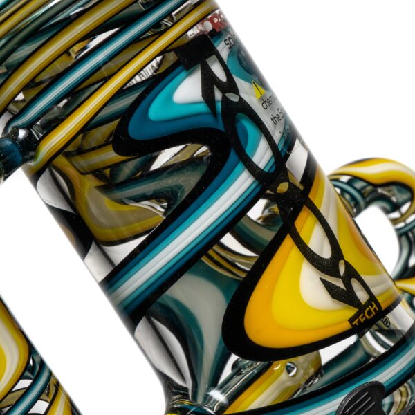 Shop ROOR.US - Single Loop Recycler - Yellow & Blue Linework in australian