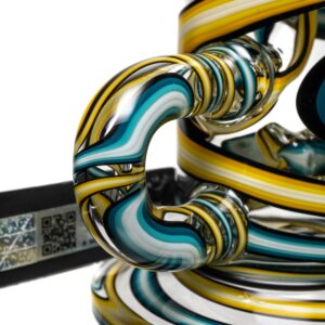 Shop ROOR.US - Single Loop Recycler - Yellow & Blue Linework in australian