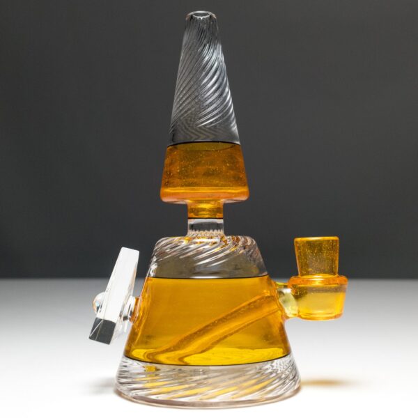 Shop Andy Roth - Vintage Executive Tube - Tangelo & Clear in australian